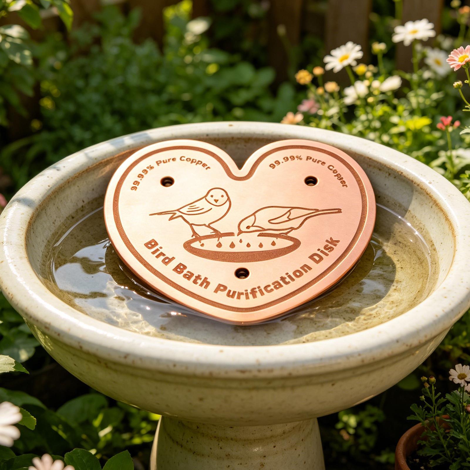 Farming A - Bird Bath Cleaner Disc Solid Metal