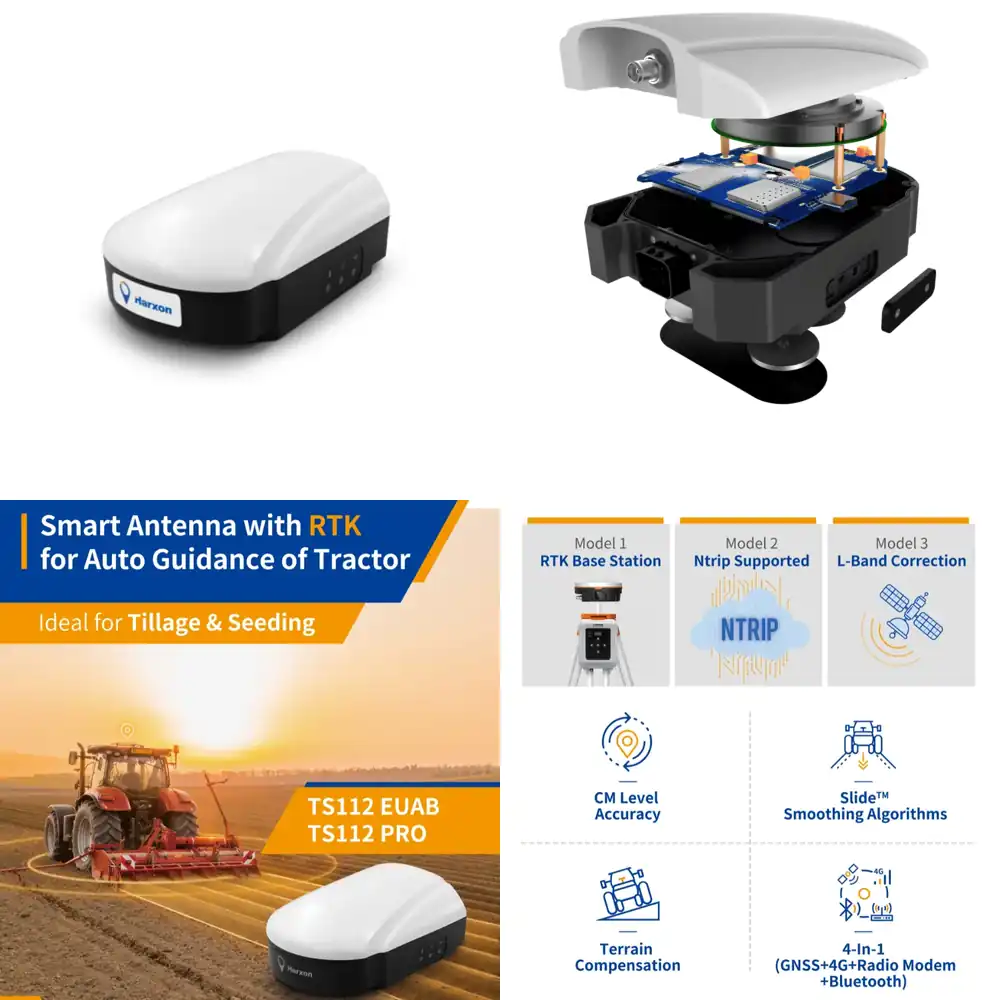 Precision Farming Smart Agriculture - Agricultural GNSS RTK Receiver with 4G,