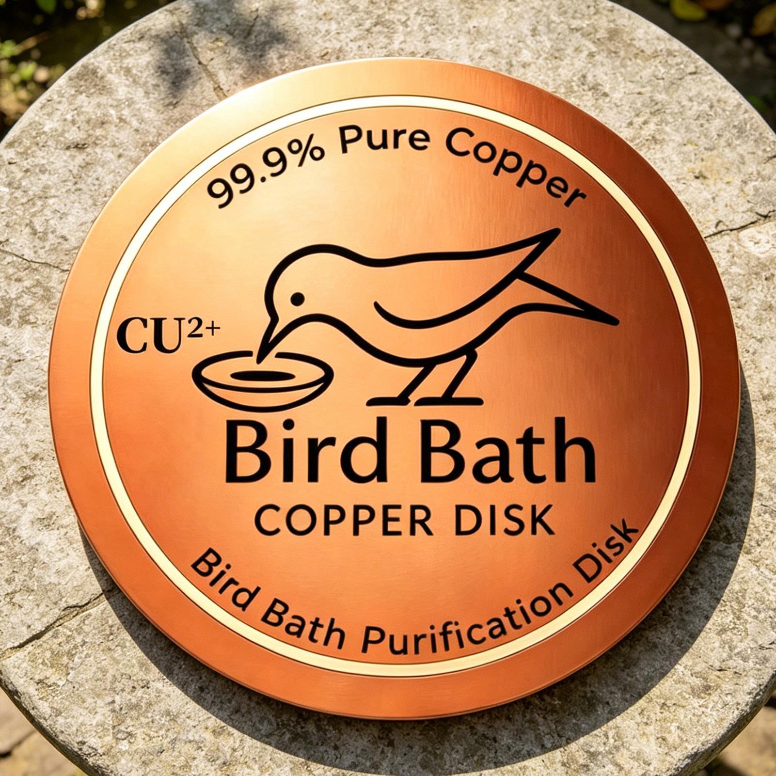 Farming A - Bird Bath Copper Disk 0.6mm Thick