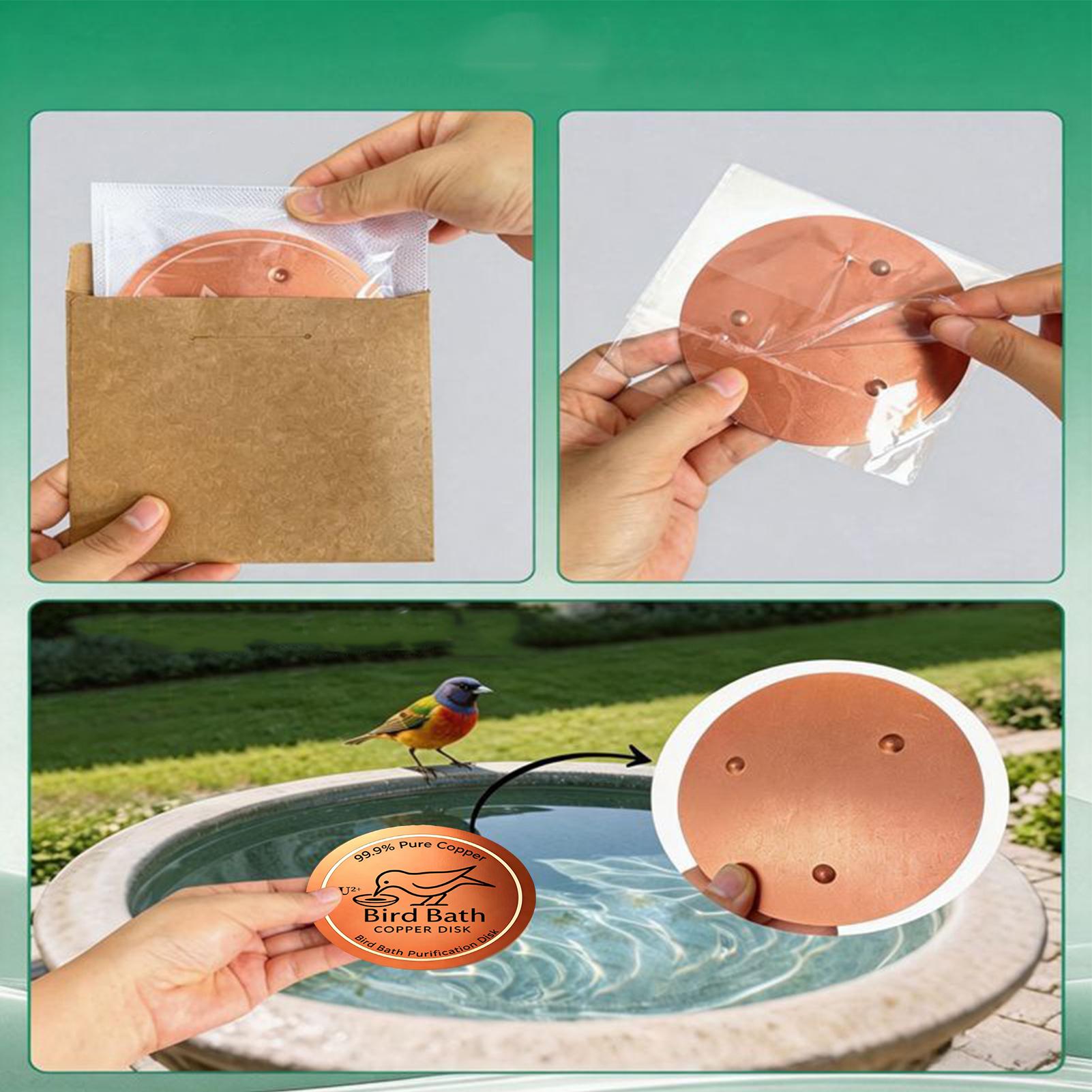 Farming A - Bird Bath Copper Disc 0.6mm Thick