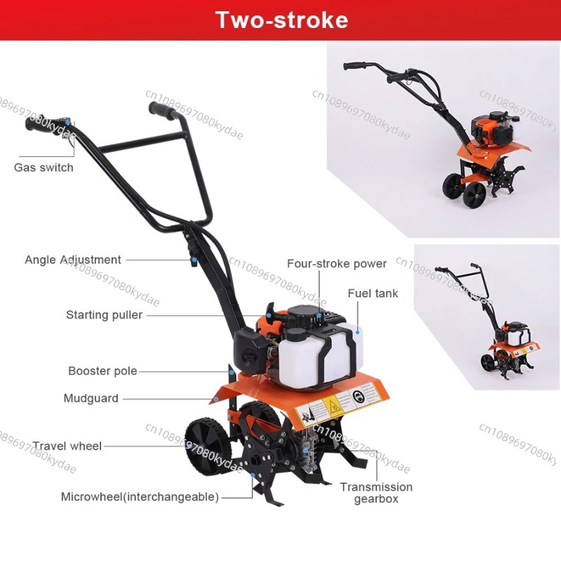 Multi-function Micro Tiller Ma - Agriculture Farming Tool ulasan dan harga