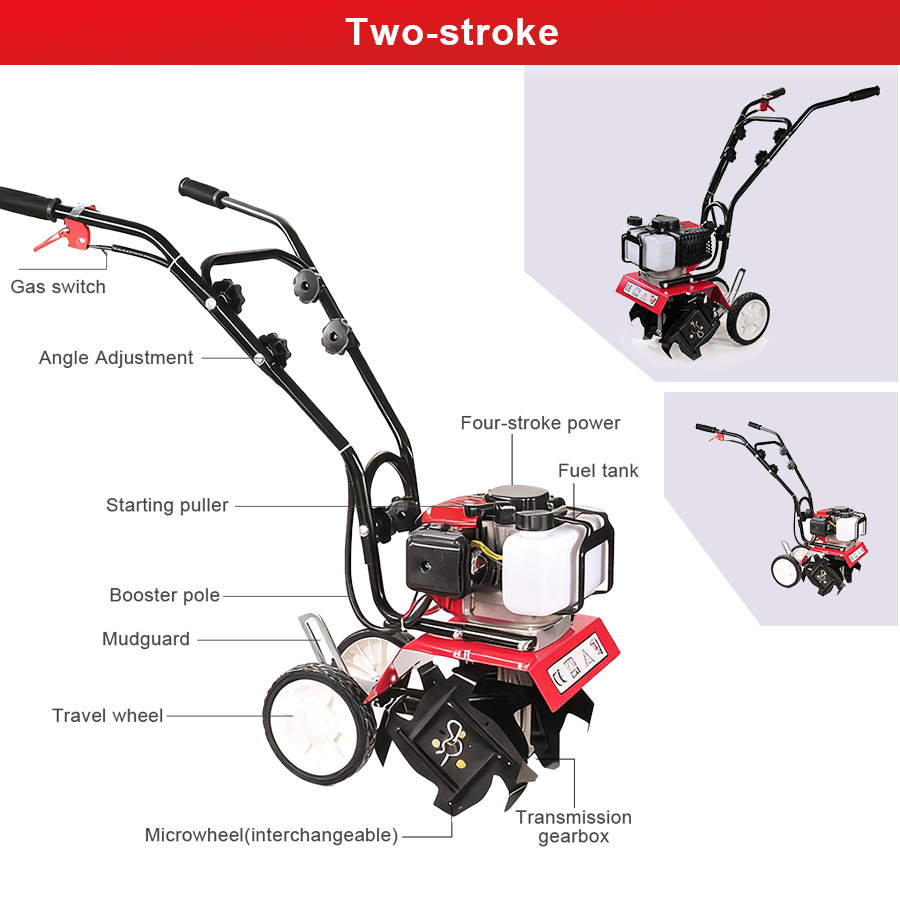 Tungfull Petrol Micro Cultivat - Agriculture Farming Tool ulasan dan harga