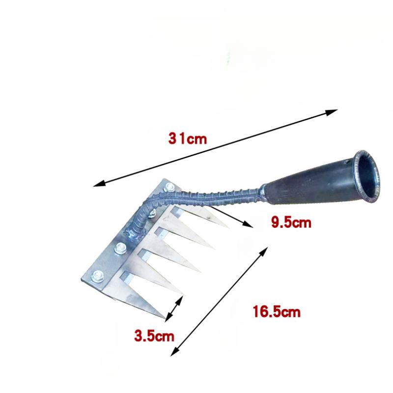 Steel Garden Weeding Rake Mult - Agriculture Farming Tool ulasan dan harga