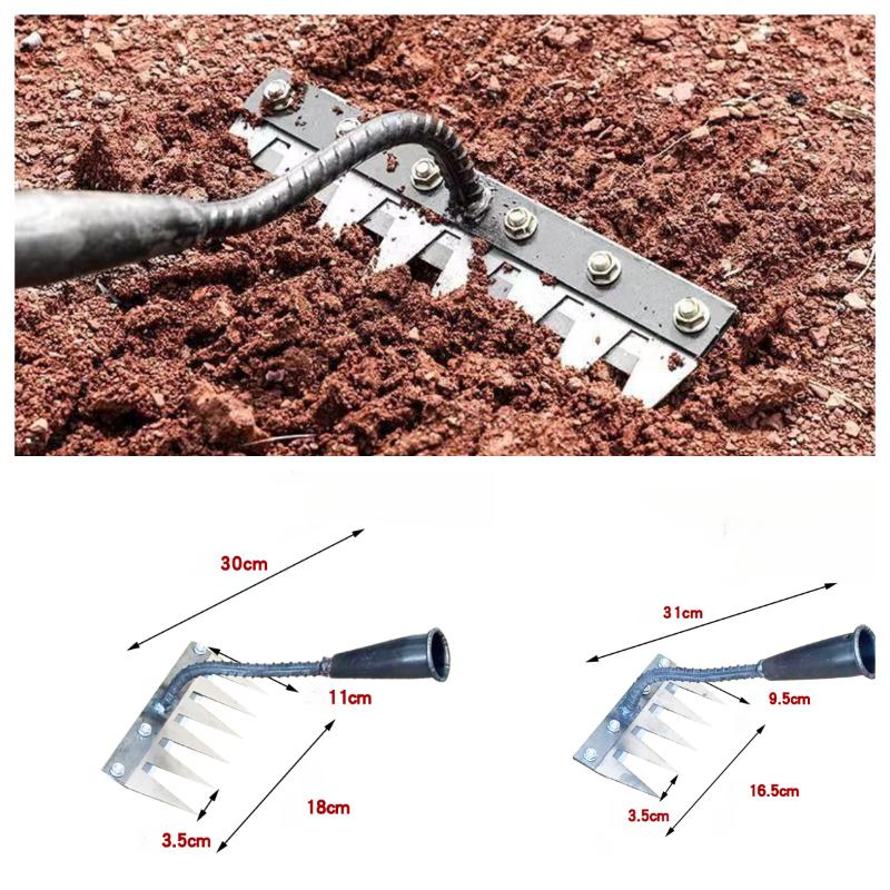 Steel Garden Weeding Rake Mult - Agriculture Farming Tool ulasan dan harga