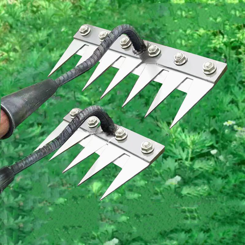 Steel Garden Weeding Rake Mult - Agriculture Farming Tool ulasan dan harga