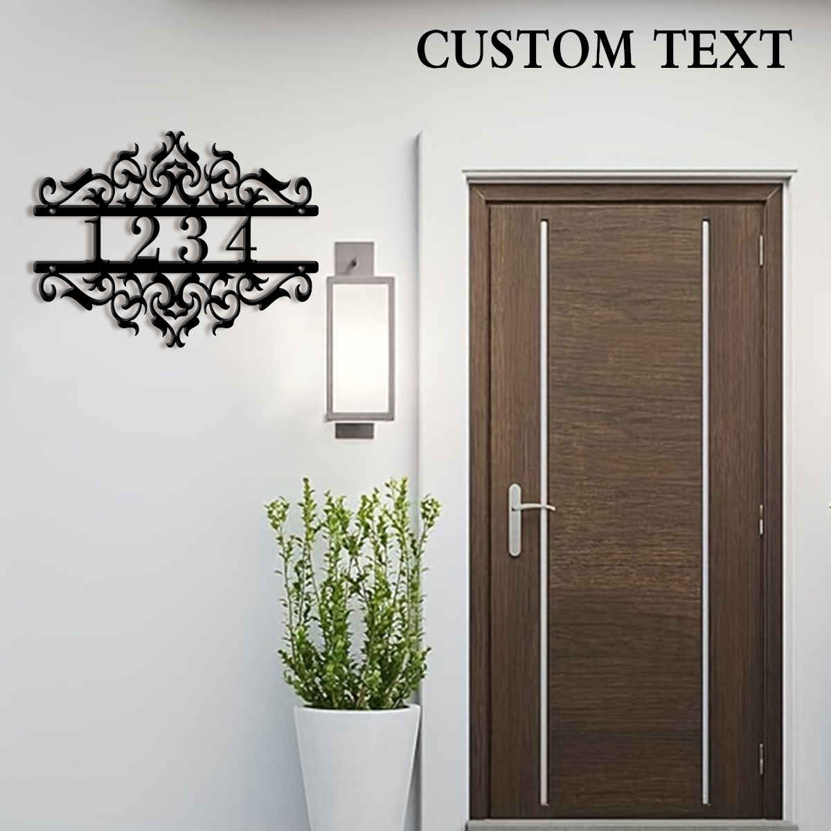 1Pc Custom heart Metal Door St - Farming A ulasan dan harga