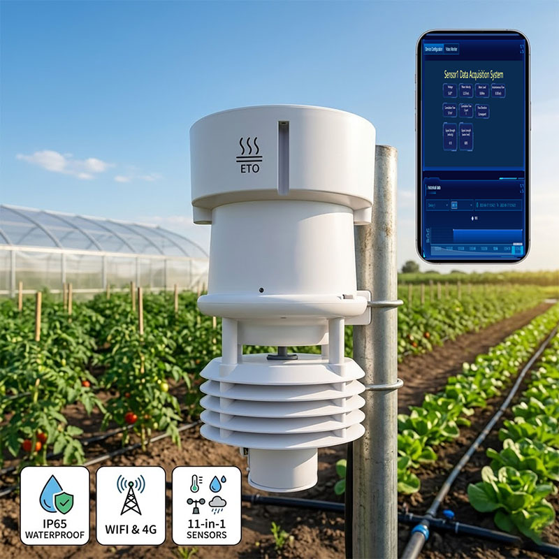 Smart WiFi 4G Agriculture ET0  - Precision Farming Smart Agriculture ulasan dan harga
