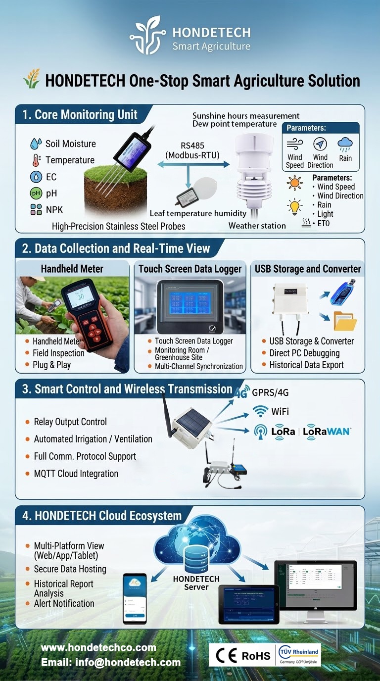 Smart WiFi 4G Agriculture ET0  - Precision Farming Smart Agriculture ulasan dan harga