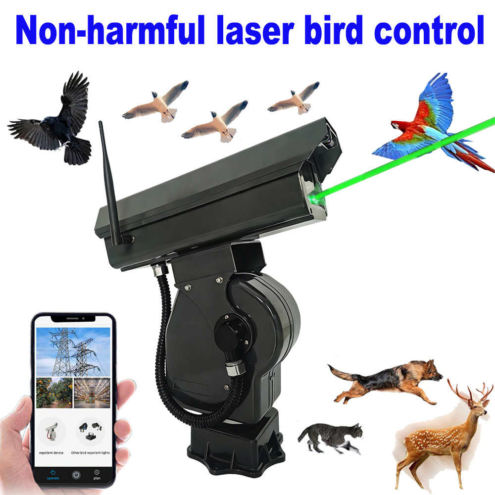 Powerful 2W Green  Bird Repell - Precision Farming Smart Agriculture ulasan dan harga