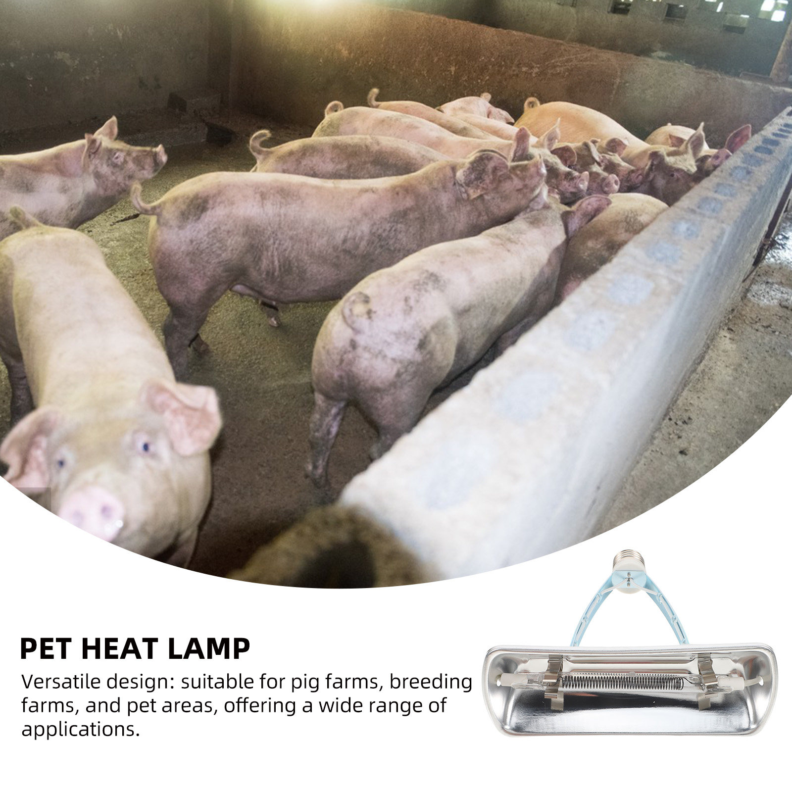 Pig Farm Heat Lamp Bulb E27 25 - Farming A ulasan dan harga